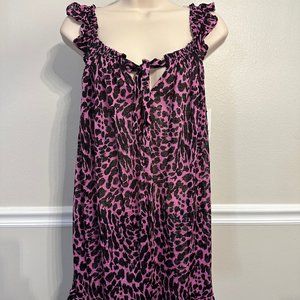 Betsey Johnson Intimates breezy knit sleepwear sleep shirt medium New NWT